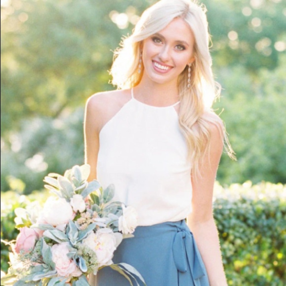 Revelry Sophie Chiffon Halter